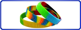 Bracelets en silicone personnalisé, bracelets en silicone dé-bossé, bracelets pour levée de fonds, bracelets promotionnels